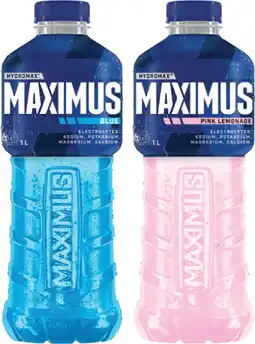 IGA Maximus Sports Drink Selected Varieties offer