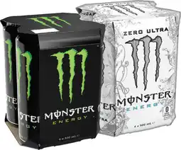 IGA Monster Energy Drink Selected Varieties offer