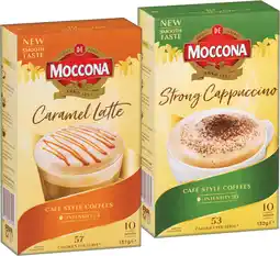 IGA Moccona Coffee Sachets Selected Varieties offer