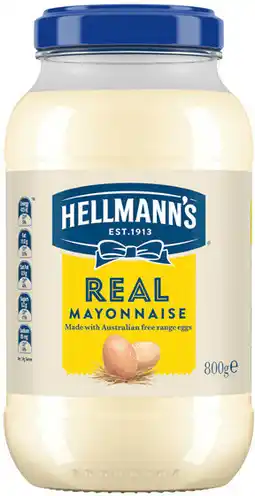 IGA Hellmann’s Real Mayonnaise Jar offer