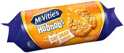 IGA McVitie’s Hobnobs Original Oat Snap Cookies offer