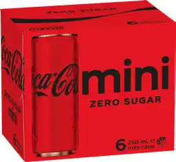 IGA Coca‑Cola, Sprite or Fanta Mini 6x250mL Selected Varieties offer