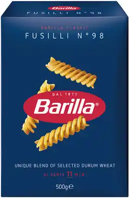 IGA Barilla Pasta Selected Varieties offer