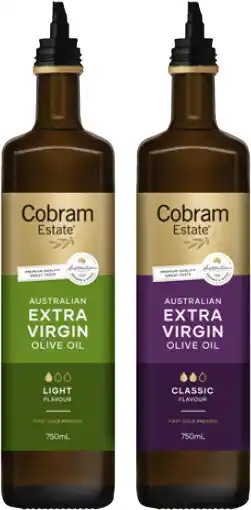 IGA Cobram Estate Extra Virgin Olive Oil Selected Varieties offer