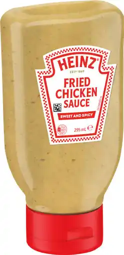 IGA Heinz Fried Chicken Sauce or Special Burger Sauce 295mL offer