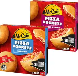 IGA McCain Pizza Pockets Selected Varieties offer