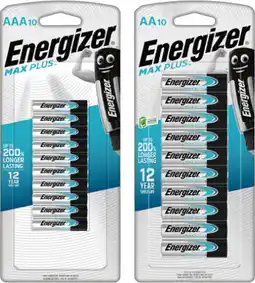 IGA Energizer Max Plus AA or AAA Batteries 10 Pack offer