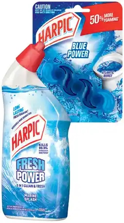 IGA Harpic Fresh Power Liquid Toilet Cleaner 700mL or Toilet Cleaner 39g* Selected Varieties offer