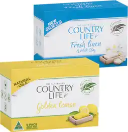 IGA Country Life Bar Soap Selected Varieties offer
