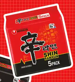 IGA Nongshim Instant Noodle Selected Varieties offer