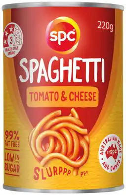 IGA SPC Spaghetti offer