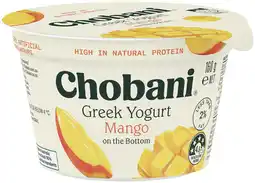 IGA Chobani Greek Yogurt Pot 160g or Pouch 140g Selected Varieties offer