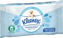 IGA Kleenex Biodegradable Flushable Wipes offer
