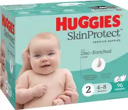 IGA Huggies SkinProtect Nappies Selected Varieties offer