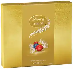 IGA Lindt Lindor Chocolate Gift Box 147‑150g Selected Varieties offer