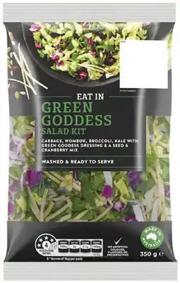 IGA Green Goddess Salad Kit offer