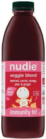 IGA Nudie Veggie Blend Immunity Juice offer