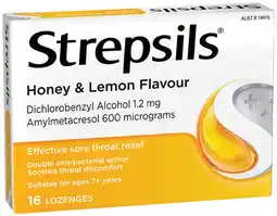 IGA Strepsils Lozenges Selected Varieties offer