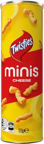IGA Twisties Cheese Minis Canister offer