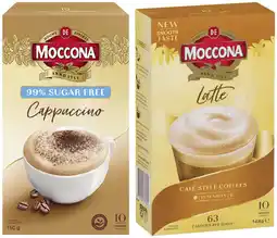 IGA Moccona Coffee Sachets Selected Varieties offer