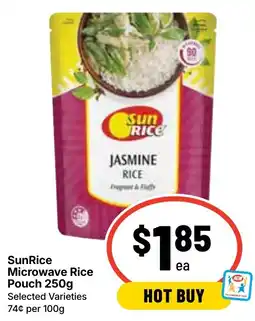 Ritchies SunRice Microwave Rice Pouch offer