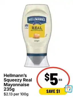 Ritchies Hellmann's Squeezzy Real Mayonnaise offer