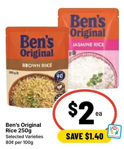 Ritchies Ben's Original Rice offer