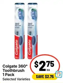 Ritchies Colgate 360° Toothbrush offer