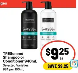 Ritchies TRESemmé Shampoo or Conditioner offer