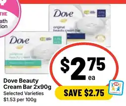 Ritchies Dove Beauty Cream Bar offer