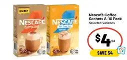 Ritchies Nescafe Coffee Sachets offer