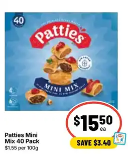 Ritchies Patties Mini Mix offer