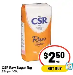 Ritchies CSR Raw Sugar offer