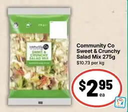 Ritchies Community Co Sweet & Crunchy Salad Mix offer