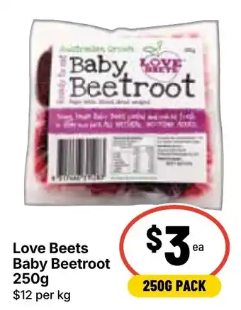 Ritchies Love Beets Baby Beetroot offer