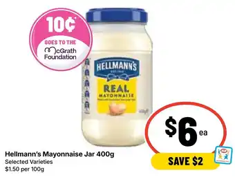 Ritchies Hellmann's Mayonnaise Jar offer