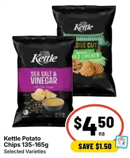 Ritchies Kettle Potato Chips Selected Varieties offer