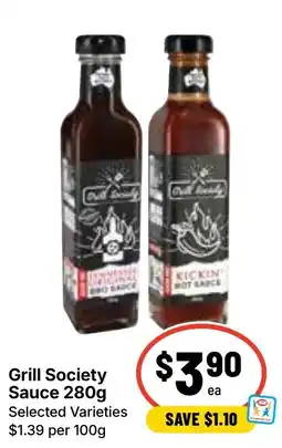 Ritchies Grill Society Sauce offer