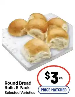Ritchies Round Bread Rolls offer