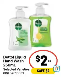 Ritchies Dettol Liquid Hand Wash offer