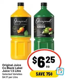 Ritchies Original Juice Co Black Label Juice offer