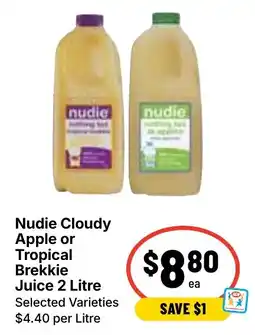 Ritchies Nudie Cloudy Juice offer