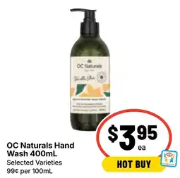 Ritchies OC Naturals Hand Wash offer