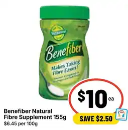 Ritchies Benefiber Natural Fibre Supplement offer