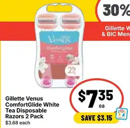 Ritchies Gillette Venus ComfortGlide White Tea Disposable Razors offer