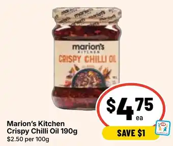 Ritchies Marion's Kitchen Crispy Chilli Oil offer