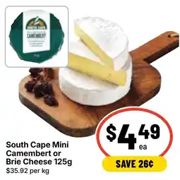 Ritchies South Cape Mini Camembert offer