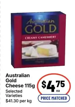 Ritchies Australian Gold Cheese offer