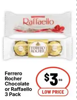 Ritchies Ferrero Rocher Chocolate or Raffaello offer