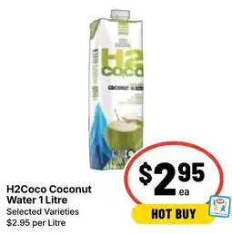 Ritchies H2Coco Coconut Water offer